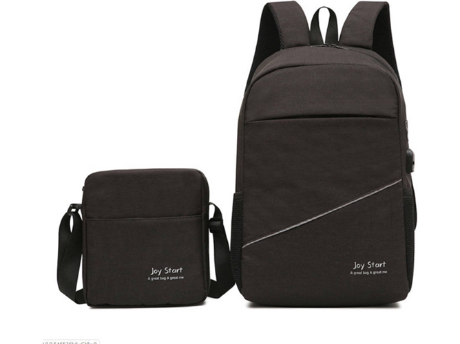 Mochila y Bolsa Joy Start Negro
