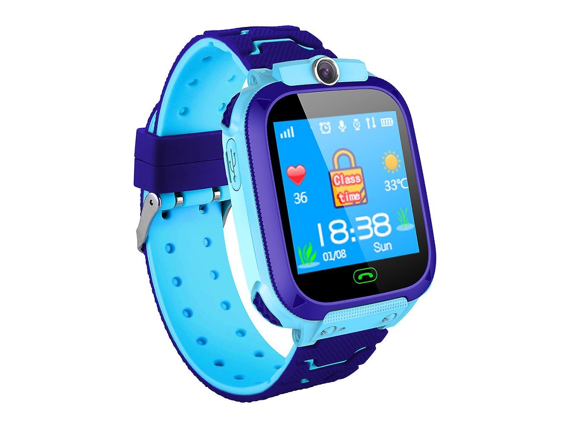 Reloj inteligente para niños con rastreador GPS, llamada SOS antipérdida y GSM resistente al agua para Android e iOS Ly Ebike