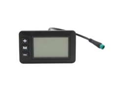 Pantalla LCD para bicicleta eléctrica de 36 V, resistente al agua y con acabado de precisión.