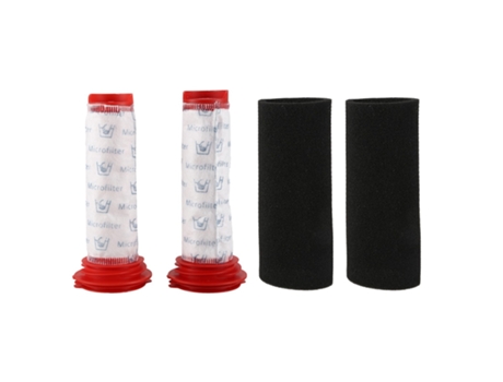 Inserto de espuma de filtro principal lavable para aspiradora inalámbrica Athlet (2 de cada uno)