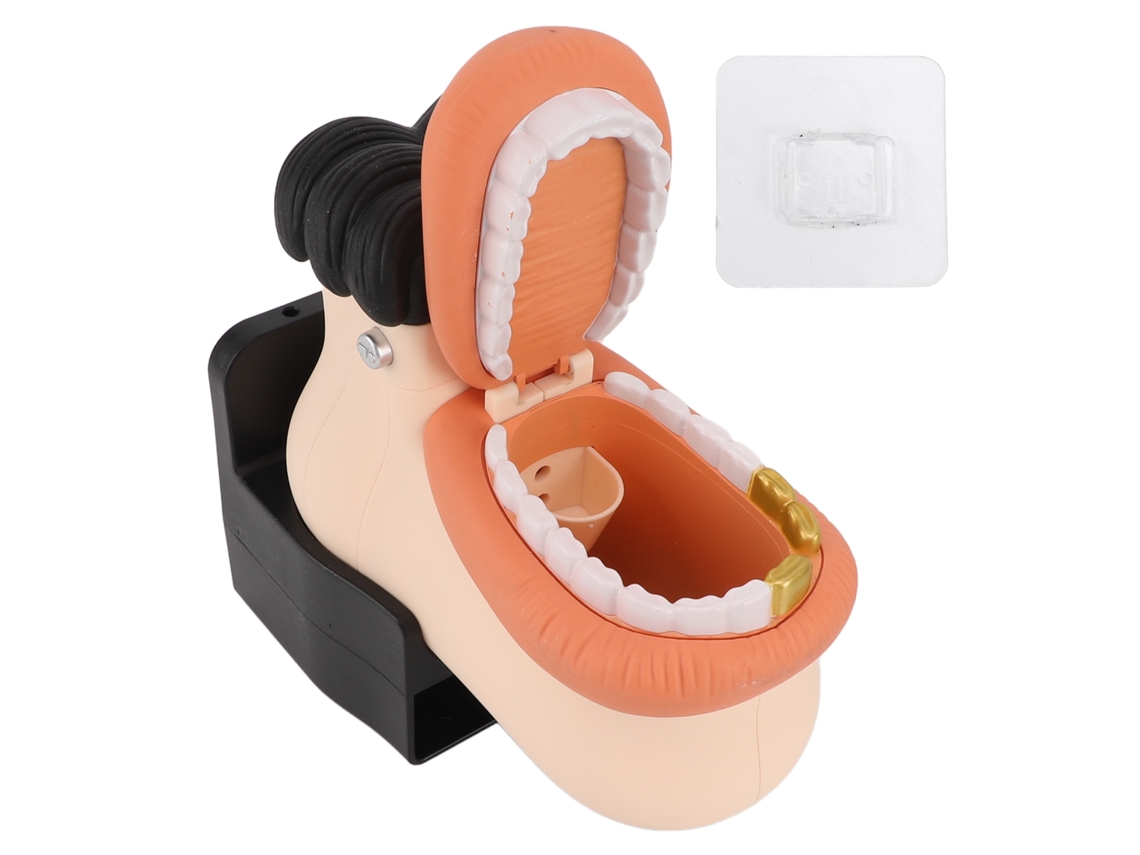 Cenicero De Pared Para Inodoro, Creativo, Para Cigarros, Ahorra Espacio, Divertido, Con Tapa