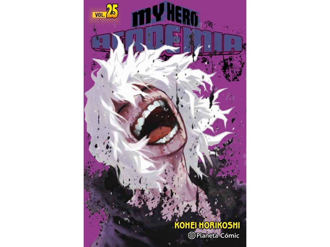 Libro My Hero Academia Nº 25 de Kohei Horikoshi (Español)