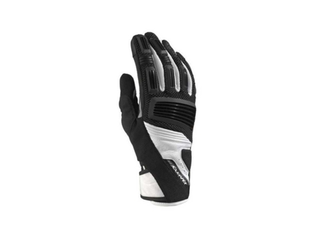 Guantes Motociclista CLOVER Gts - N/B - Negro/Blanco - Talla Xl