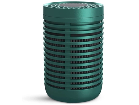Filtro purificador de aire para coche para alergias, eliminador de polvo y olores, purificador de aire portátil verde YIZHOOD