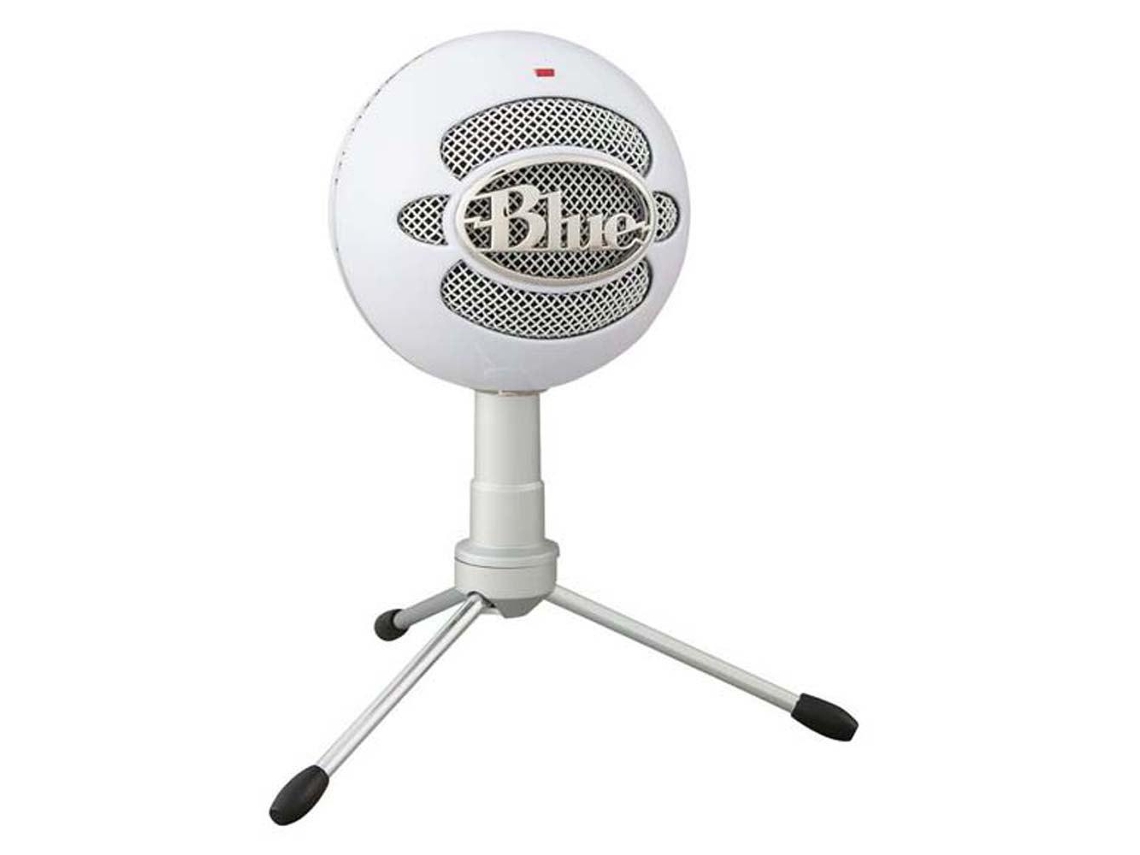 Micrófono Logitech Bola de nieve azul Hielo