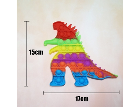 Mainan fidget antistress pop godzilla model tokoh aksi dinosaurus king kong mainan antistress lucu untuk hadiah anak-anak