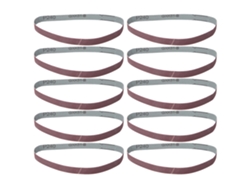 10 Unidades De Banda Abrasiva Gxk51-b De 457x13 Mm De Óxido De Aluminio Para Lijadora De Banda