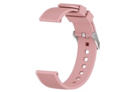 Correa de silicona texturizada a rayas de 20 mm para relojes inteligentes Garmin Move Luxe/Move Style/Move 3/Move Venu Ly Ebike