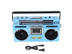 Reproductor De Cassettes (reproducción Bluetooth, Radio De Cuatro Bandas) Reproductor De Cassettes Portátil