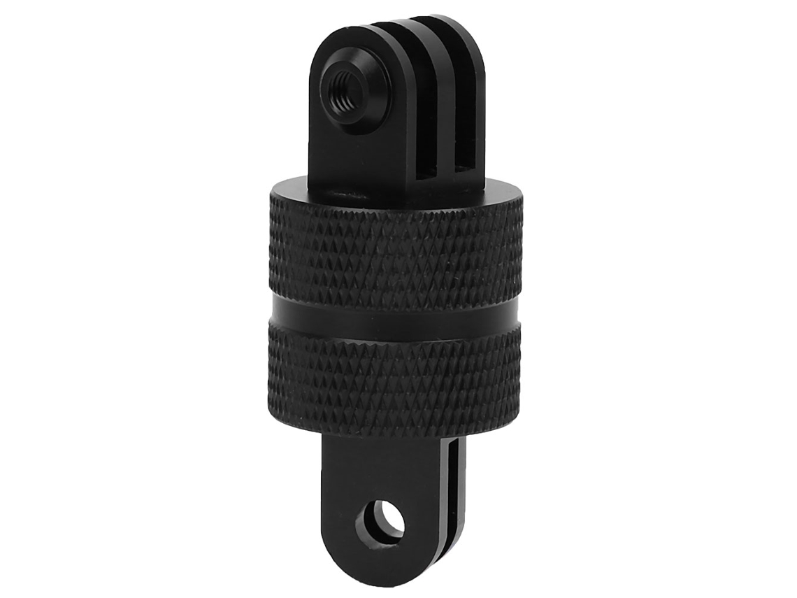 NEVEANCE Accesorio para cámara deportiva: Soporte universal con rotación de 360 grados para compatibilidad con GoPro. Construcción de aleación de aluminio de a