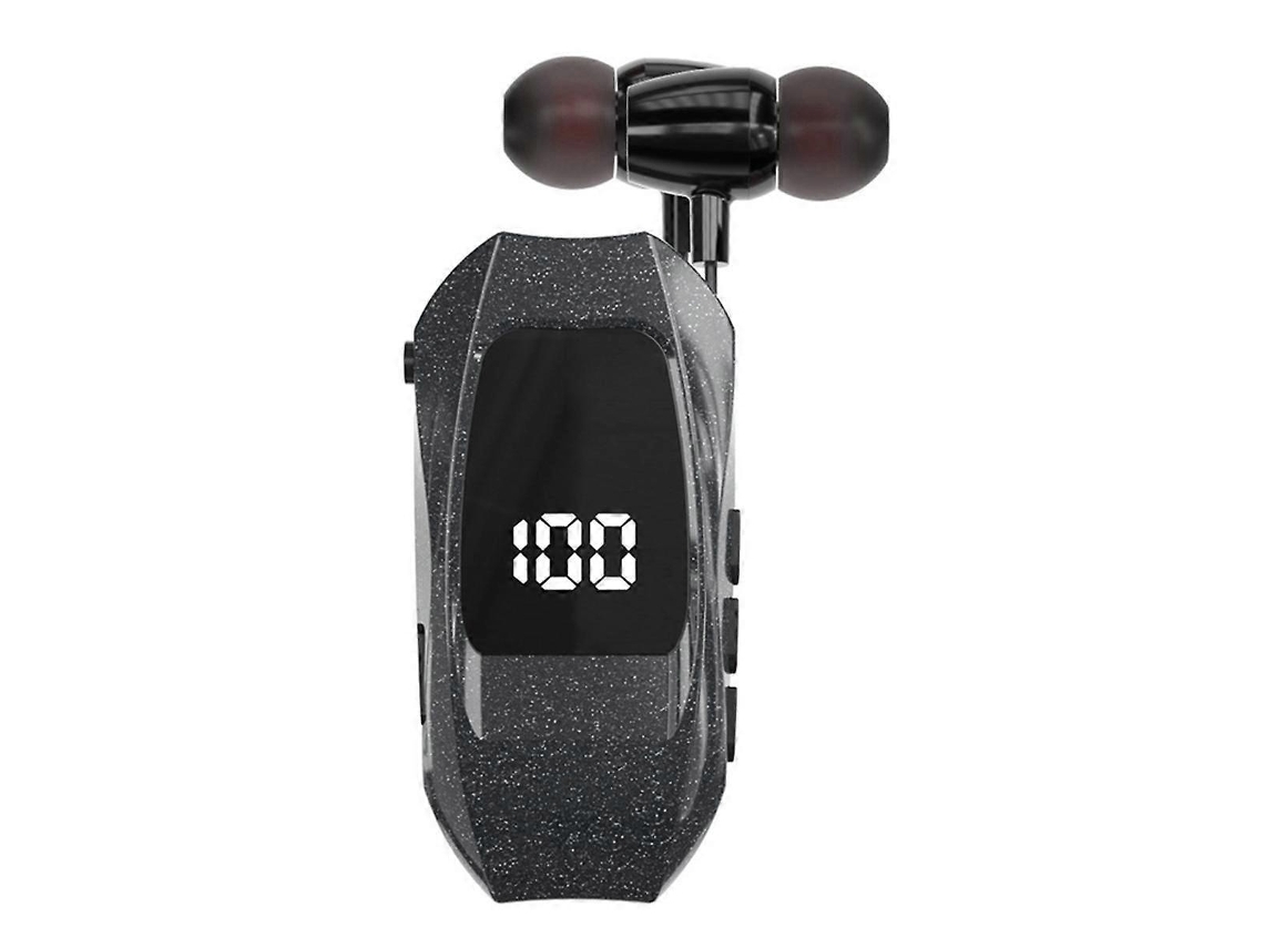 Auriculares inalámbricos retráctiles de solapa para negocios, con pantalla digital LED, adecuados para entrenamiento deportivo, conducción y trabajo, B Ly Ebike