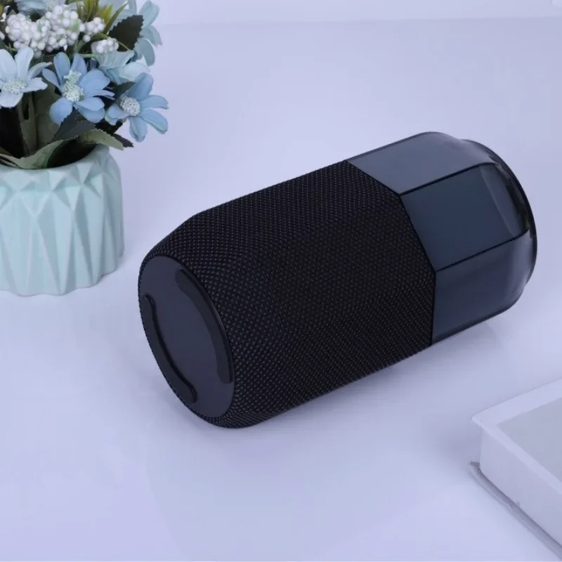 Altavoz Bluetooth (negro) Compatible Con Tws, Fm, Tarjeta Tf, Entrada Auxiliar Usb Y Led.