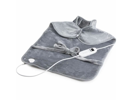 Manta Eléctrica Individual DOMO DO636K Cuello Espalda Gris
