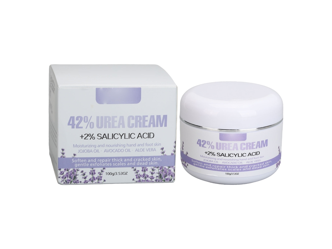Crema Para Pies Con 42% Y 2% Ácido Salicílico Para Cuidado De La Piel Hidratante Y Exfoliante