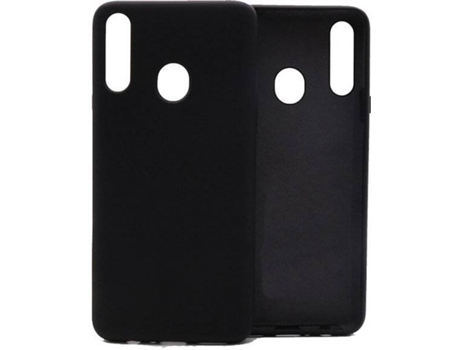 Carcasa Samsung Galaxy A20s PHONECARE Silicona Liquida Negro