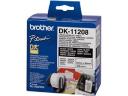 Consumible Original Brother DK11208 Etiquetas precortadas de dirección grandes (papel térmico)