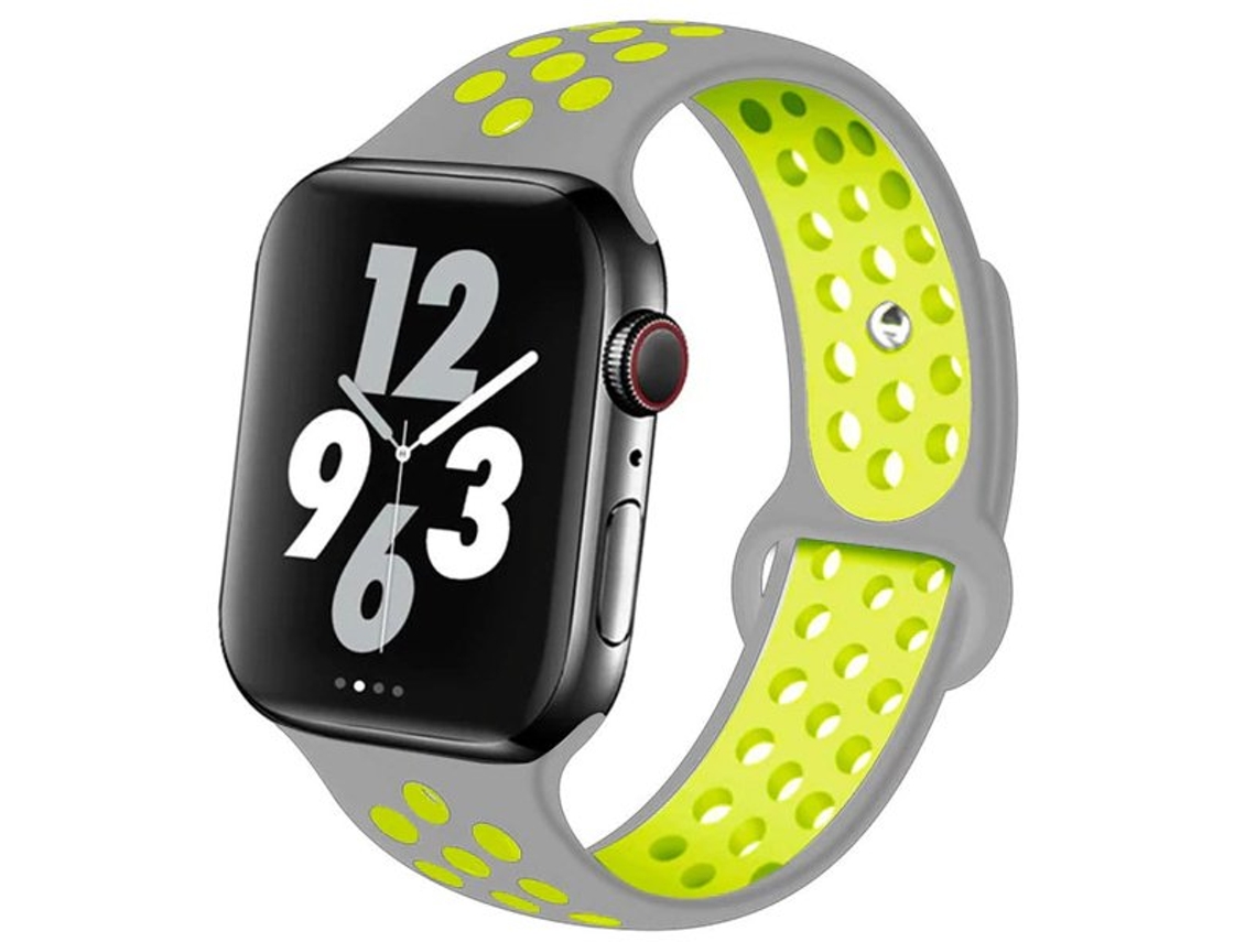 Correa deportiva para Apple Watch Ultra 3 gris/verde Gift4me