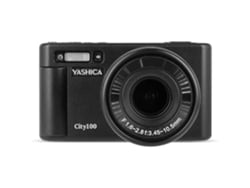 Cámara digital Yashica City 100 de 13 a 72 MP, video 4K, compacta y ligera