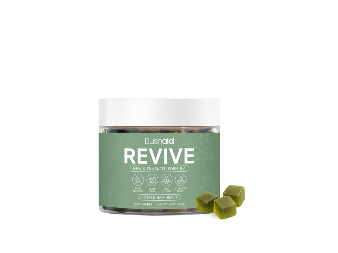 Acondicionador sin enjuague Busaid Gummies para el cuidado diario del cabello: suave y sedoso.