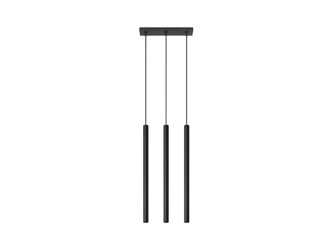 Sollux Sl.0470 Lámpara Colgante Pastelo 3 Negro