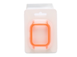 Caja Para Reloj Inteligente (protege El Reloj De Arañazos Y Desgaste) Compatible Con Xiaomi Haylou Ls02 Naranja