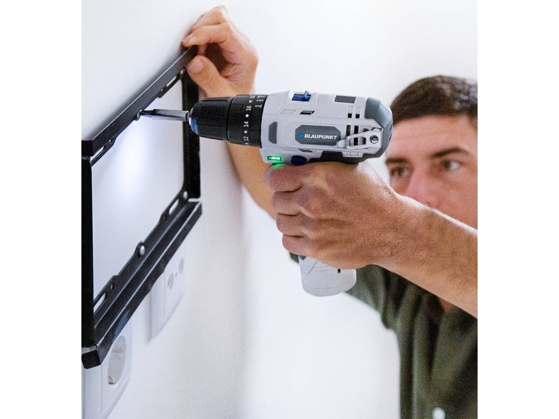 Taladro-Atornillador Sin Cable BLAUPUNKT CD4000 (Batería 12 Martillo) | Worten.es