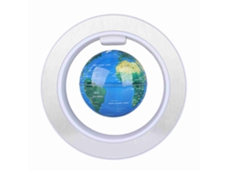 Globo Magnético Flotante Giratorio Con Luz Led Decorativa Para El Hogar Y La Oficina.