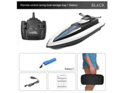 Ats-barco De Carreras A Control Remoto 2.4g Impermeable Para Niños 4 Canales De Alta Velocidad Eléctrico Recargable