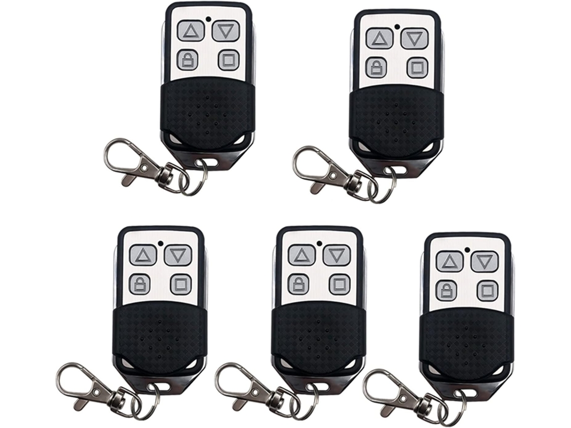 Abrepuertas Eléctrico De Garaje De 5x4 Botones Con Control Remoto (no Requiere Encendido) 433mhz