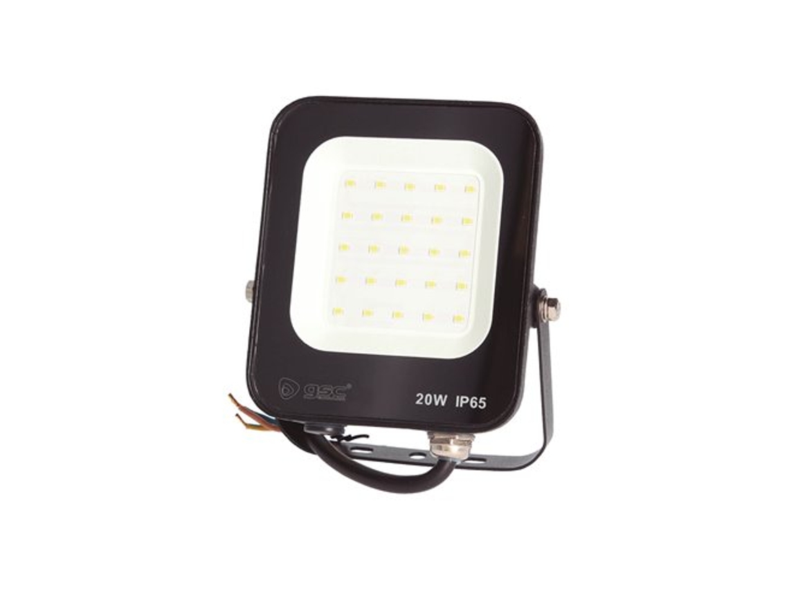 Proyector Led Serie Tandur 20W 6500K Ip65 Negro GSC