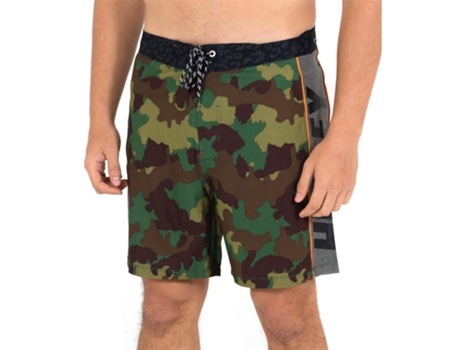 Traje de baño para Hombre HURLEY Phantom Fastlane Woodland Multicolor para Outdoor (28)