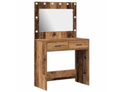 Tocador HARLANV1 con cajón en madera antigua (78,5x41x135 cm)
