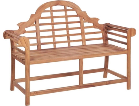 Banco de Jardín VIDAXL 44733 136X63X102 cm Teca Maciza