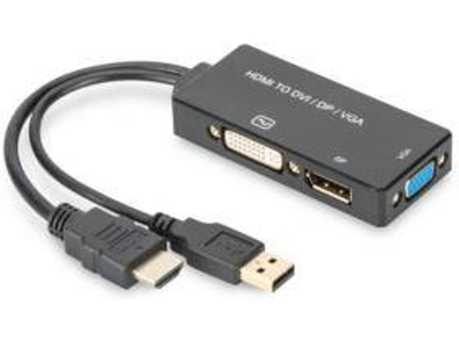 Adaptador HDMI ASSMANN ELECTRONIC HDMI para DVI Negro