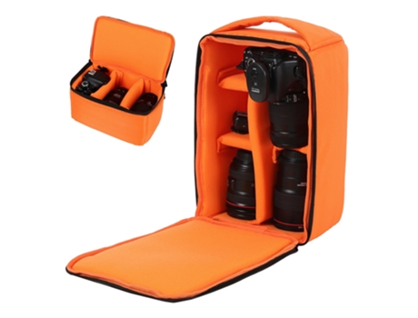 Bolsa Multifuncional para Cámara SLOWMOOSE Dslr Externa Impermeable (Negro - S - 15 x 22 x 16 cm)