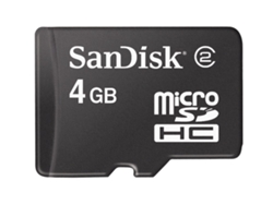 Tarjeta de Memoria SANDISK 4GB microSDHC