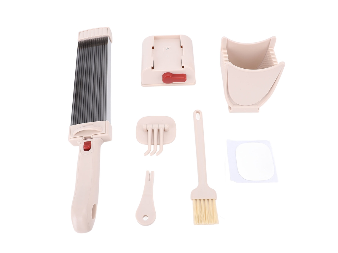 Cortador De Carne Manual De Acero Inoxidable Con Cuchillas Para Rebanar Y Desmenuzar - Multifuncional