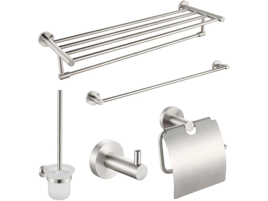 Kit De Soporte Para Toallas De Acero Inoxidable, Soporte Para Toallas De Papel