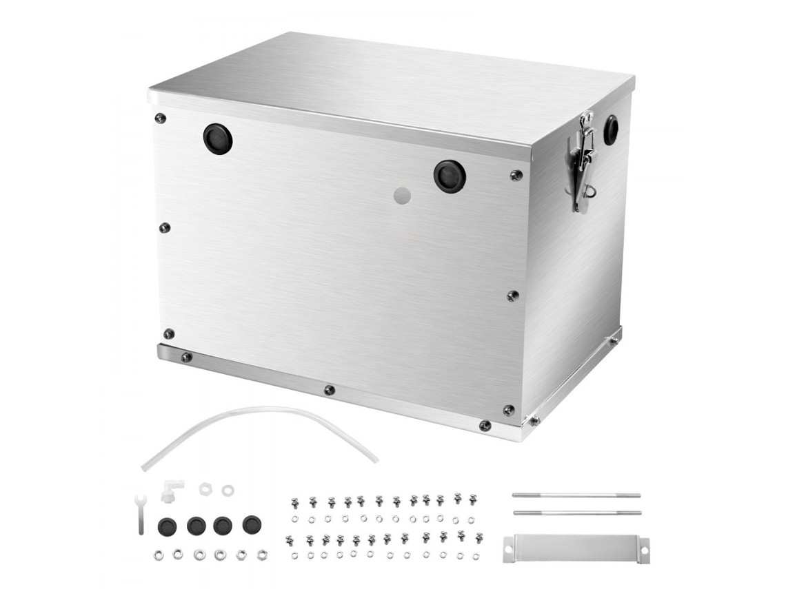 Caja de Batería Grupo 24/31 en Aluminio para Autos de Carrera, SUV y Marina Tekmaquinas