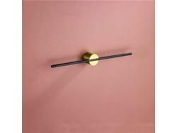 Kit De Pendentes De Banheiro Leves Em Aço Inoxidável Banhado A Ouro, Com Suporte Para Toalhas De Banheiro (cor: Tamanho