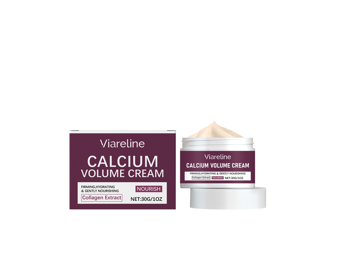 Crema reafirmante saludable rica en calcio