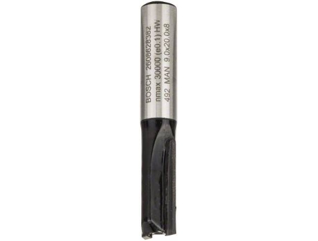 Fresa BOSCH Recta - 8 mm - D1 9 mm - L 19.6 mm - G 51 mm
