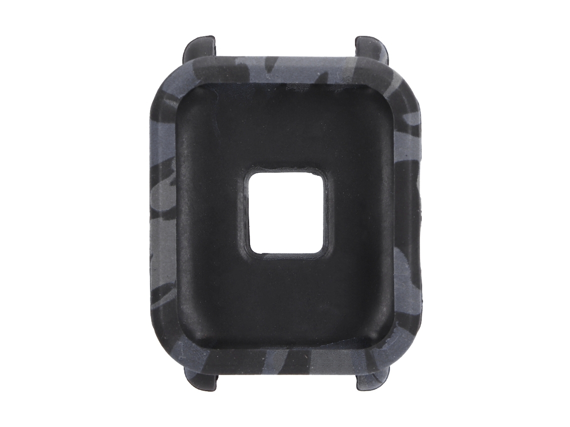 Caja De Reloj (protección Total Contra Roturas Y Grietas) Reloj Amazfit Bip Youth Edition Caja De Silicona Con Patrón Camuflaje