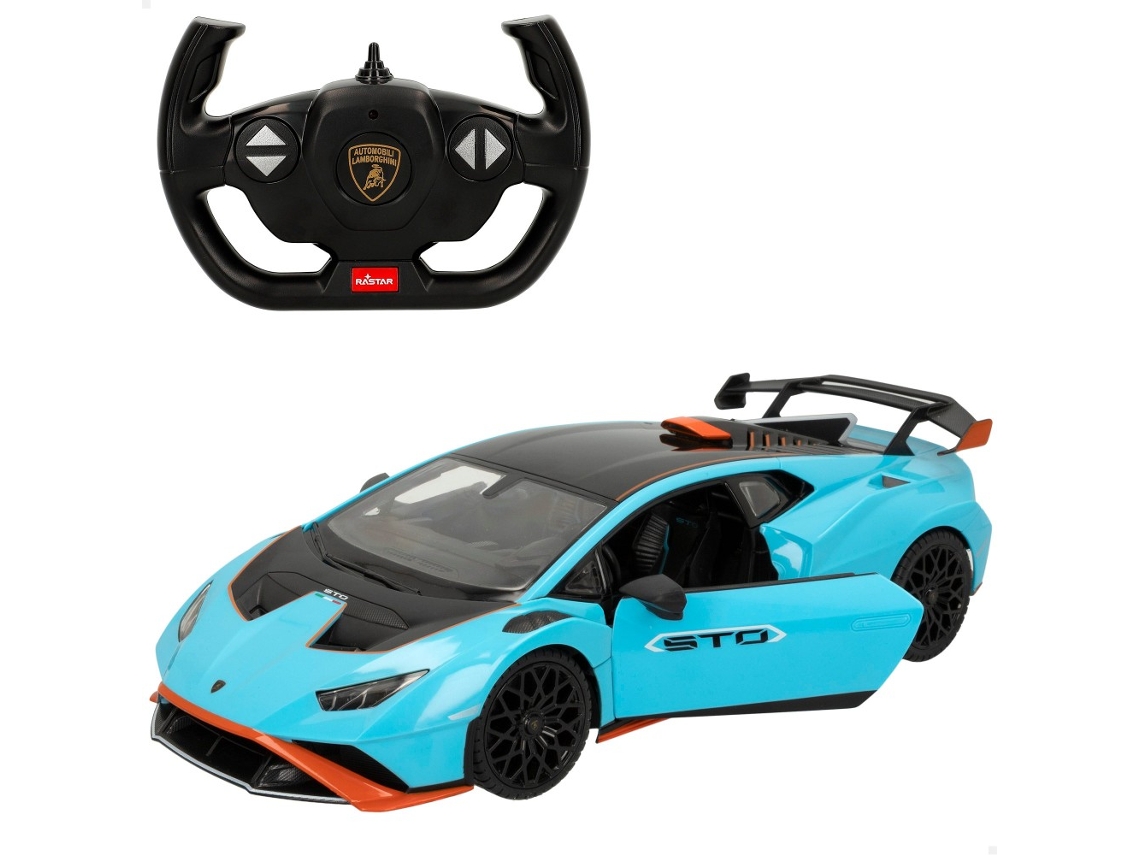 Coche Teledirigido RASTAR Lamborghini Hurricane Sto con Luces Edad Minima 6 Anos Worten.es