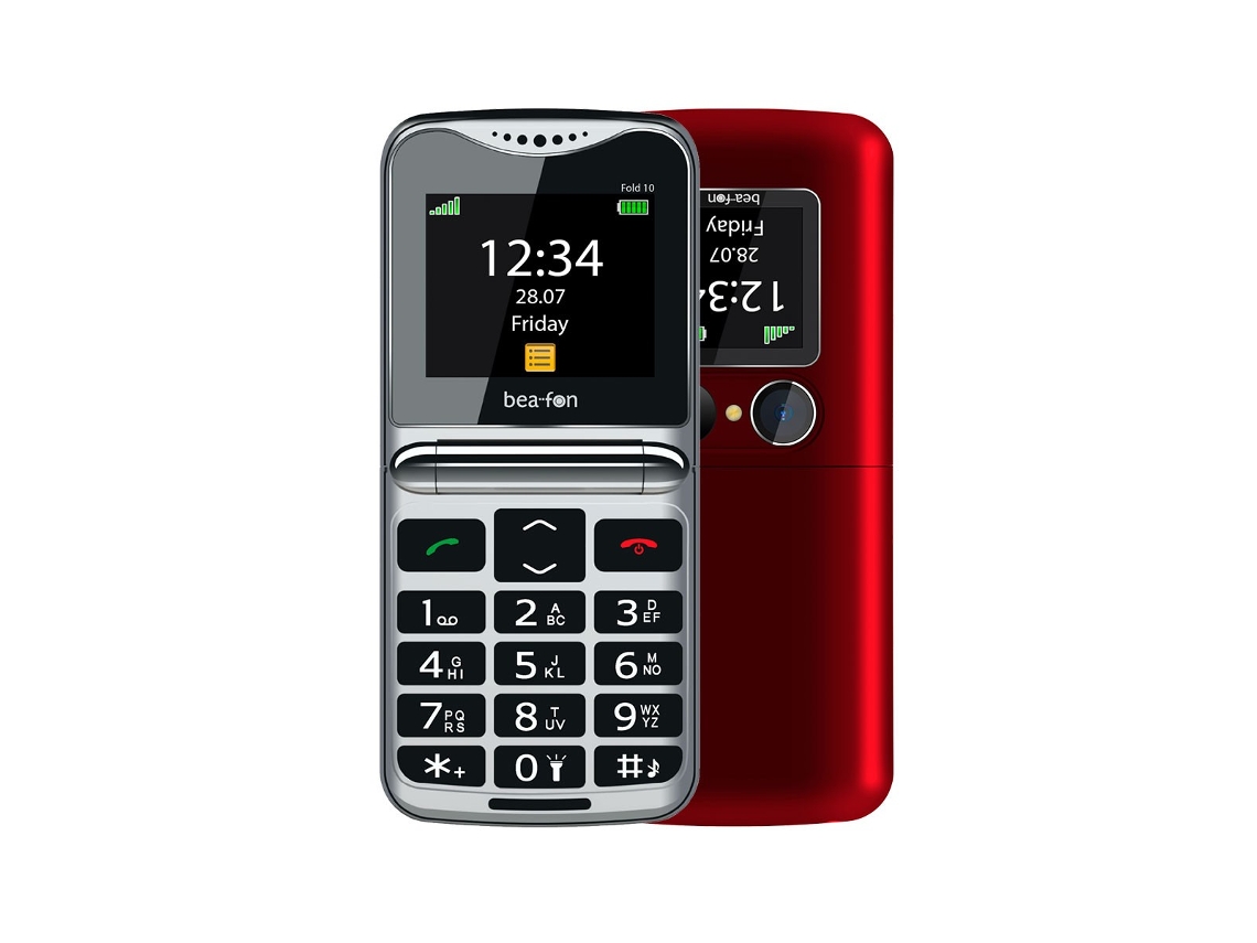 Celular BEAFON Fold 10 Rojo