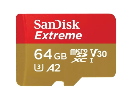Tarjeta de Memória Micro SD WESTERN DIGITAL Sdsqxah (64 GB)