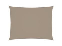 Maison Exclusive - Toldo De Vela Rectangular Tela Oxford Gris Taupe 3,5x4,5 M