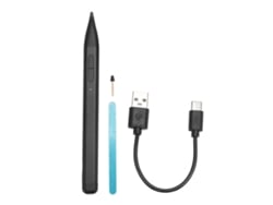 Baoj-2026lápiz Estilo Magnético Recargável Para Tela Da Tableta Surface Pro X 9 8 7 6 5 4 3 Book 2 X1 Pro Preto