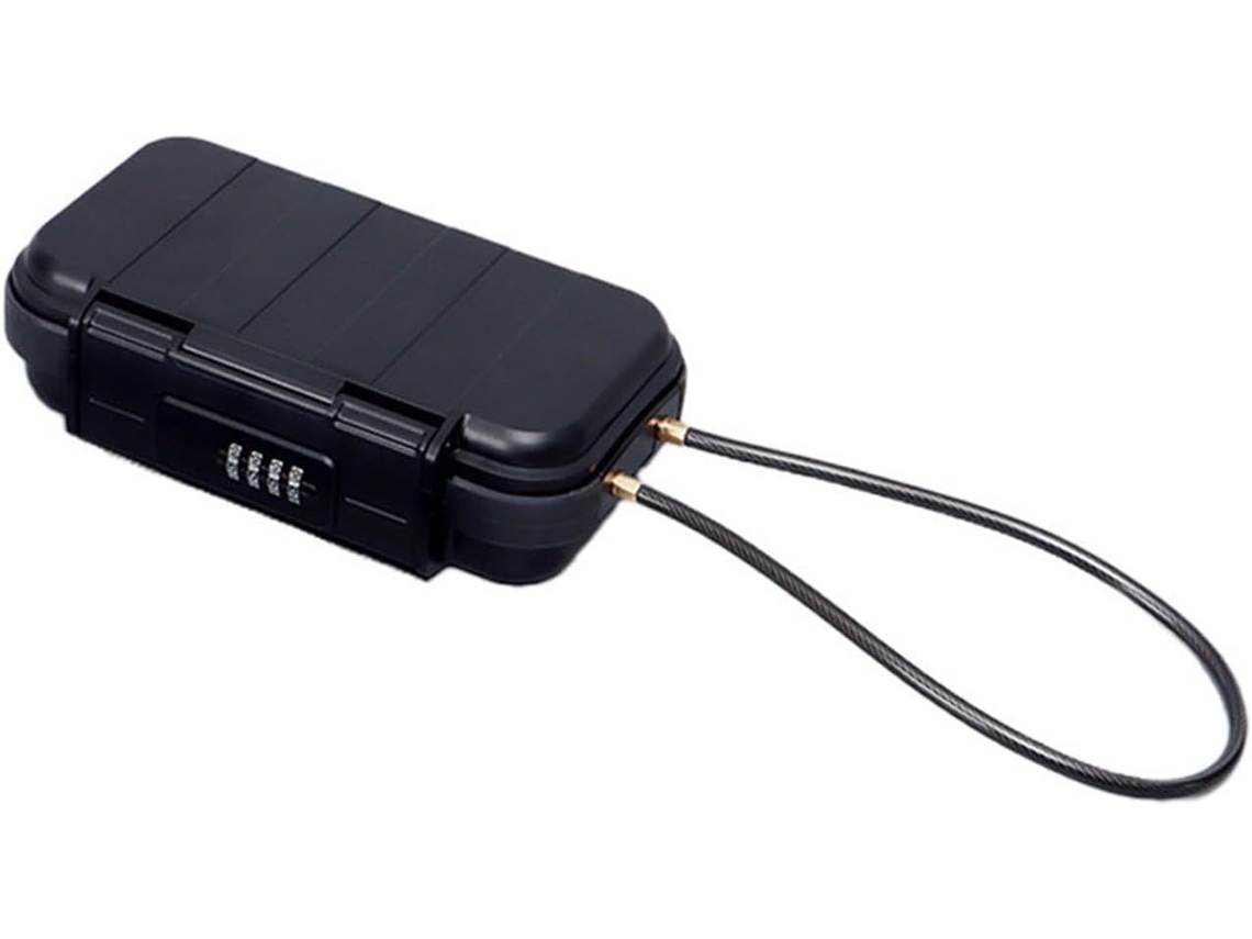 Caja Fuerte Pequeña, Caja Fuerte Portátil Para Llaves, Cable De Seguridad