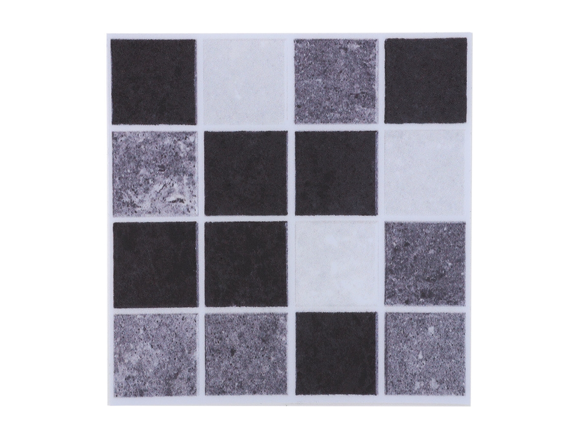 Baok-18 Piezas de pegatinas de mosaico impermeables para baño, cocina, bricolaje y hogar, 10cm*10cm Mts008